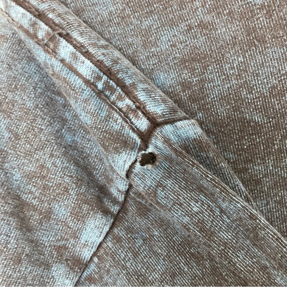 Harley Davidson Blue Marbled Long Sleeve Graphic  Pocket Tee, Size XL - Picture 7 of 9